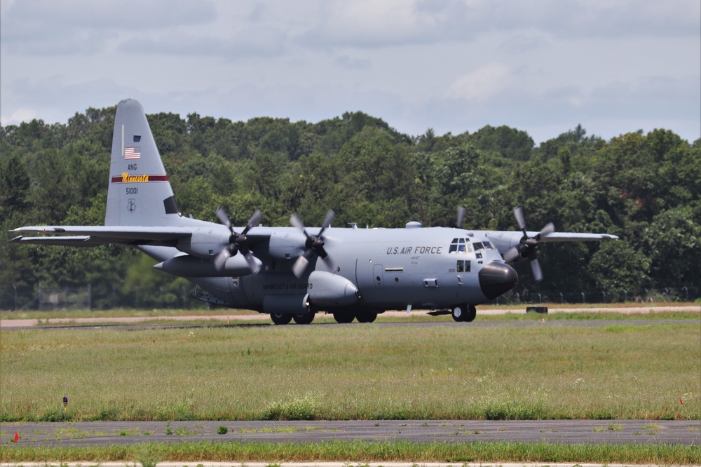 C-130 Hercules operations for exercise Patriot North 2019