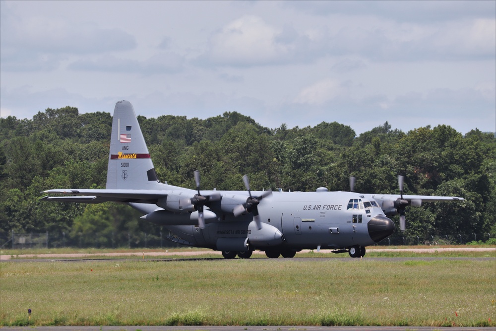 C-130 Hercules operations for exercise Patriot North 2019