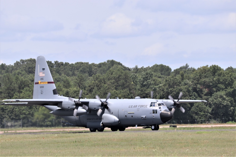 C-130 Hercules operations for exercise Patriot North 2019