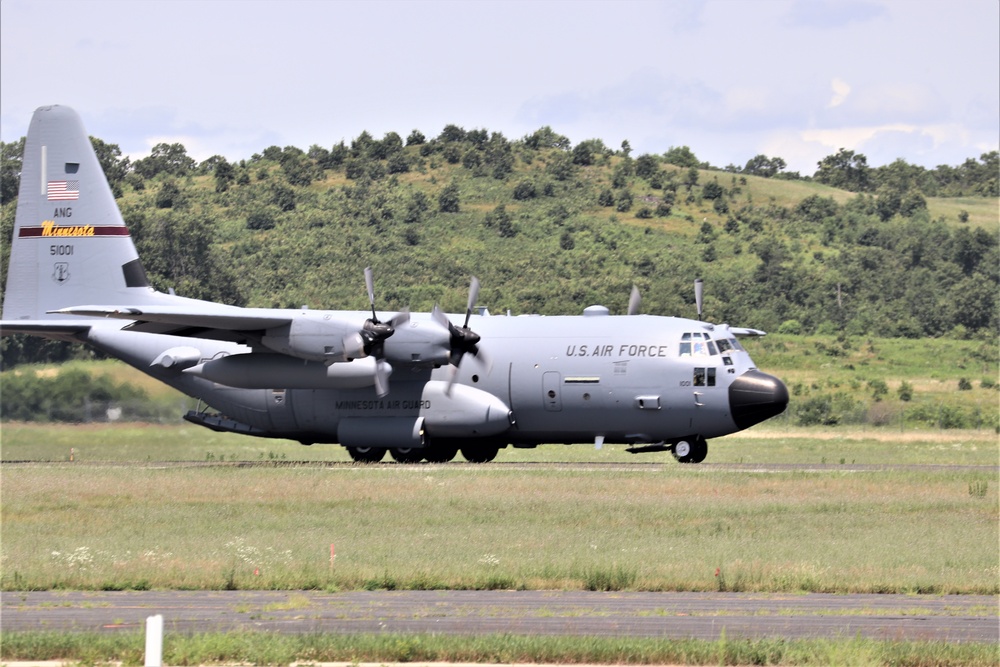 C-130 Hercules operations for exercise Patriot North 2019