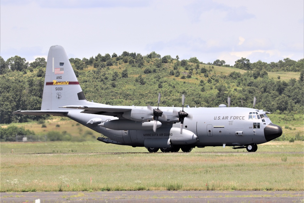 C-130 Hercules operations for exercise Patriot North 2019