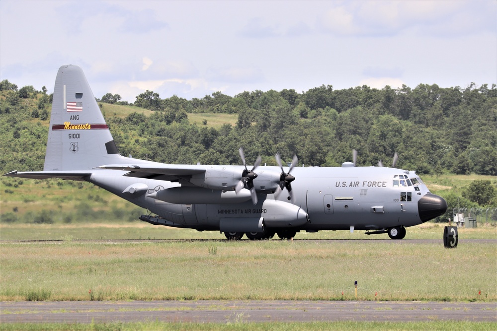 C-130 Hercules operations for exercise Patriot North 2019