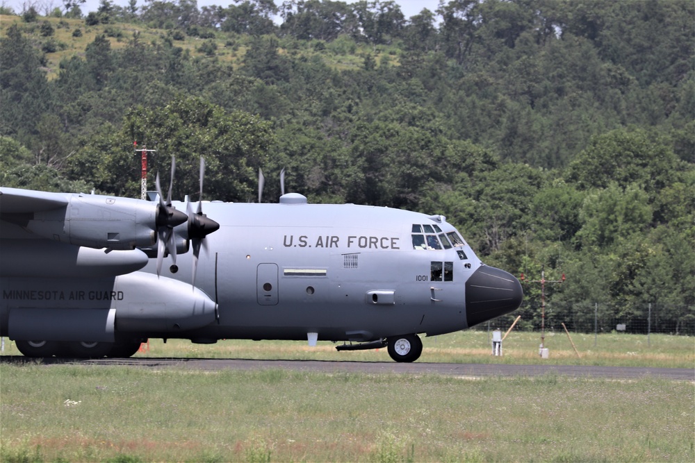 C-130 Hercules operations for exercise Patriot North 2019