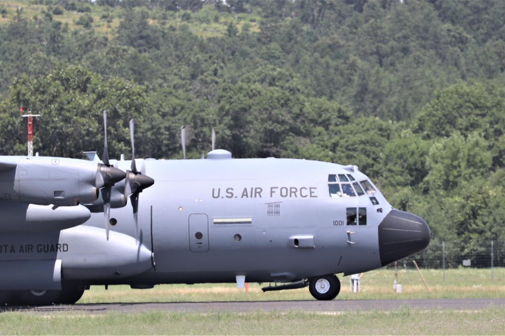 C-130 Hercules operations for exercise Patriot North 2019