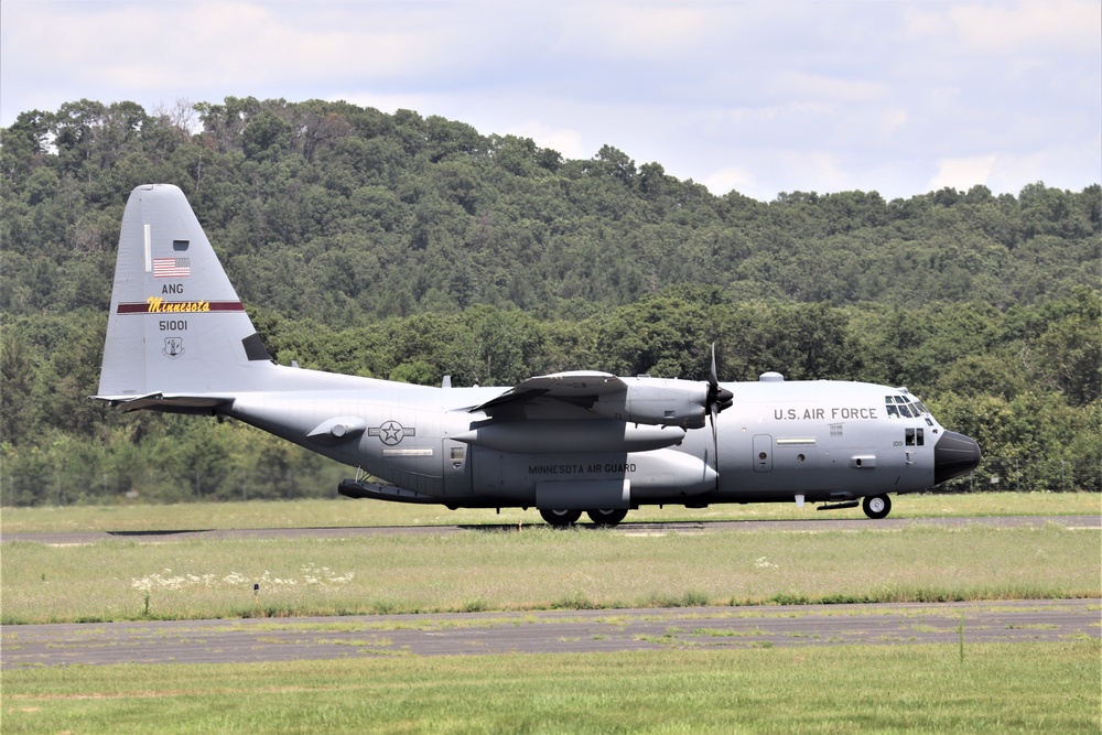 C-130 Hercules operations for exercise Patriot North 2019