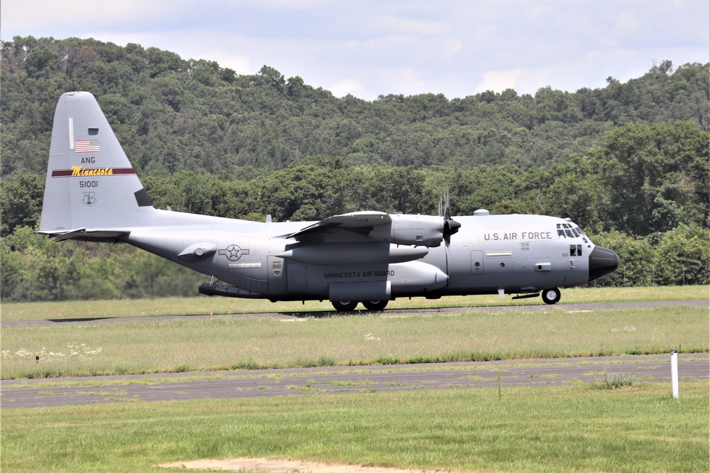 C-130 Hercules operations for exercise Patriot North 2019