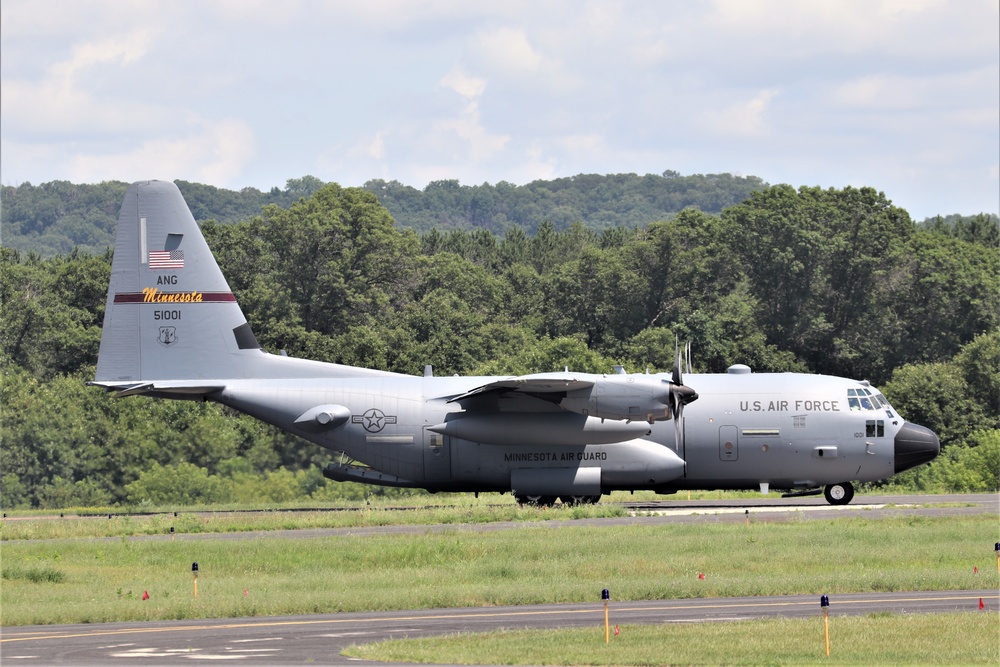 C-130 Hercules operations for exercise Patriot North 2019