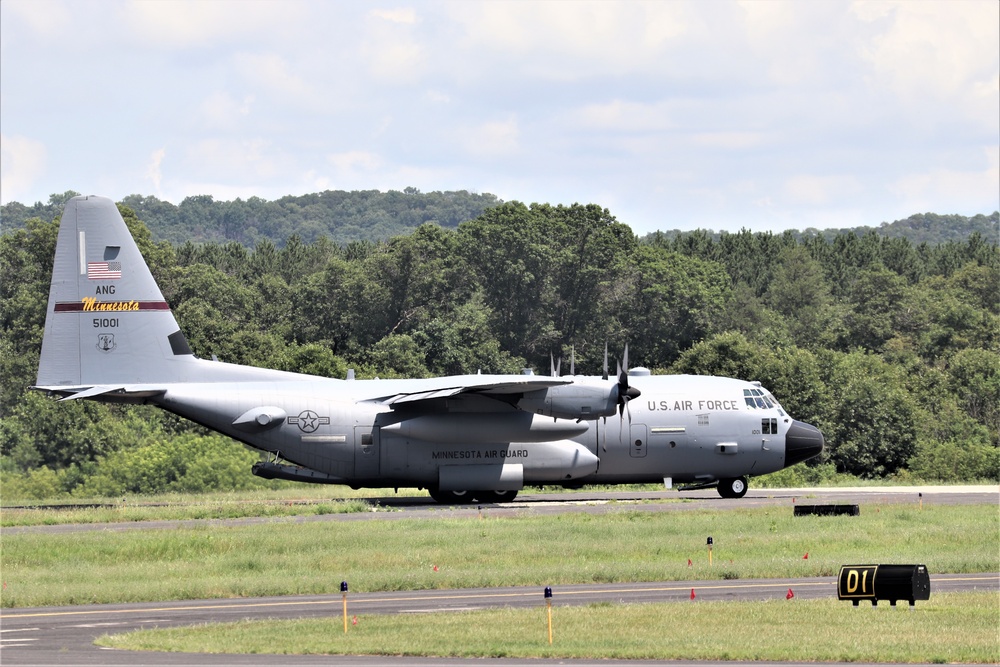 C-130 Hercules operations for exercise Patriot North 2019