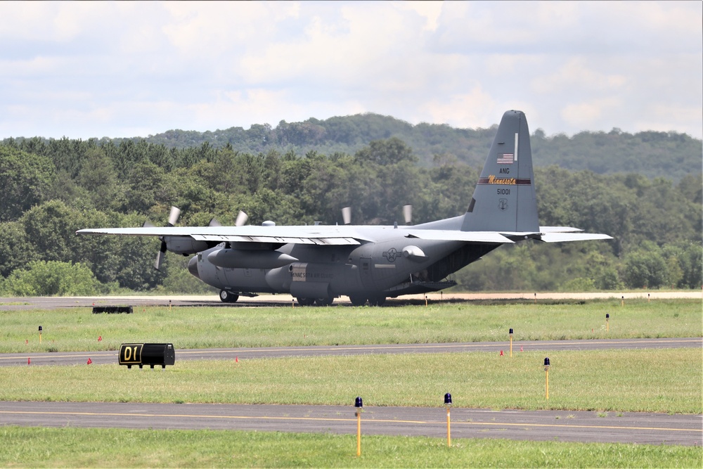 C-130 Hercules operations for exercise Patriot North 2019