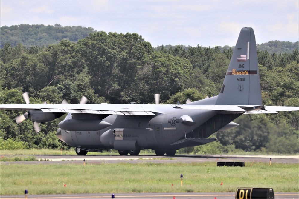 C-130 Hercules operations for exercise Patriot North 2019