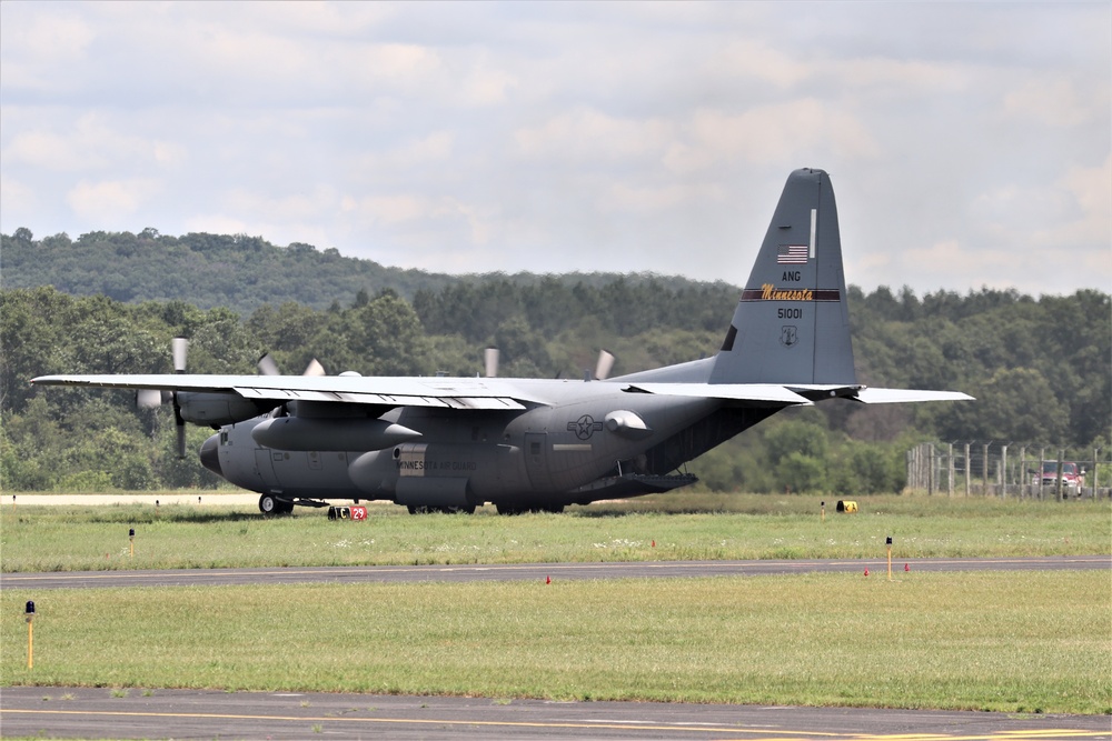 C-130 Hercules operations for exercise Patriot North 2019