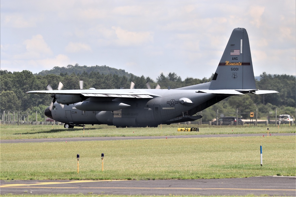 C-130 Hercules operations for exercise Patriot North 2019