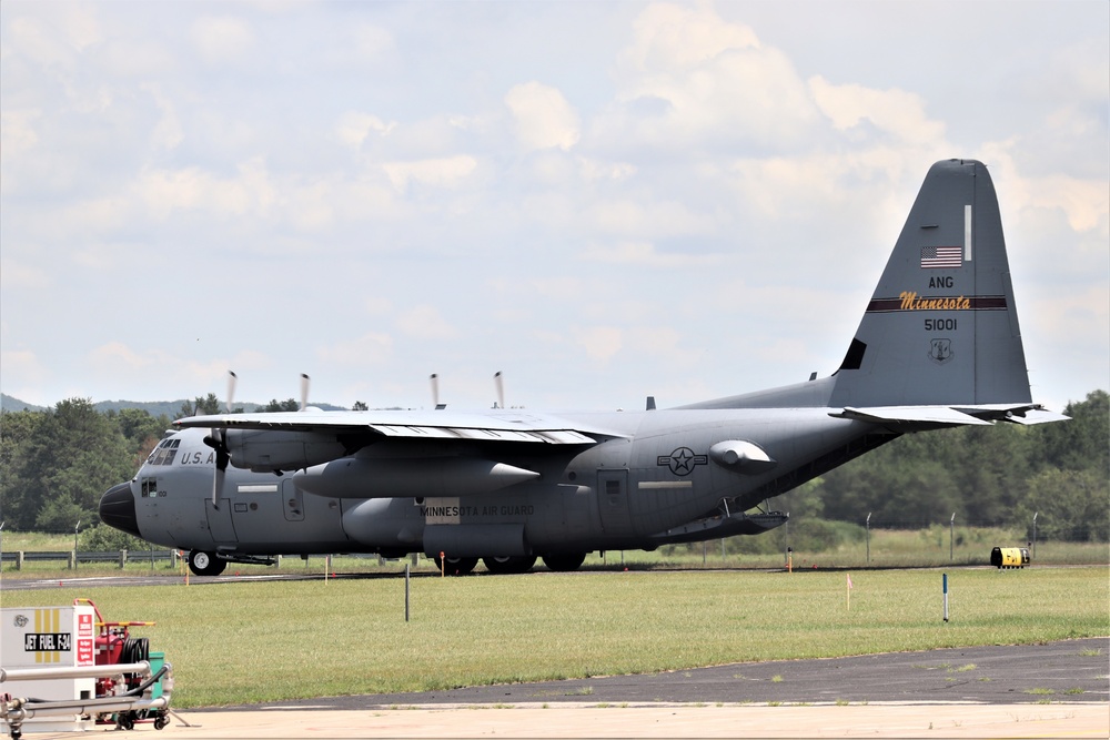 C-130 Hercules operations for exercise Patriot North 2019