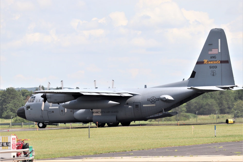 C-130 Hercules operations for exercise Patriot North 2019