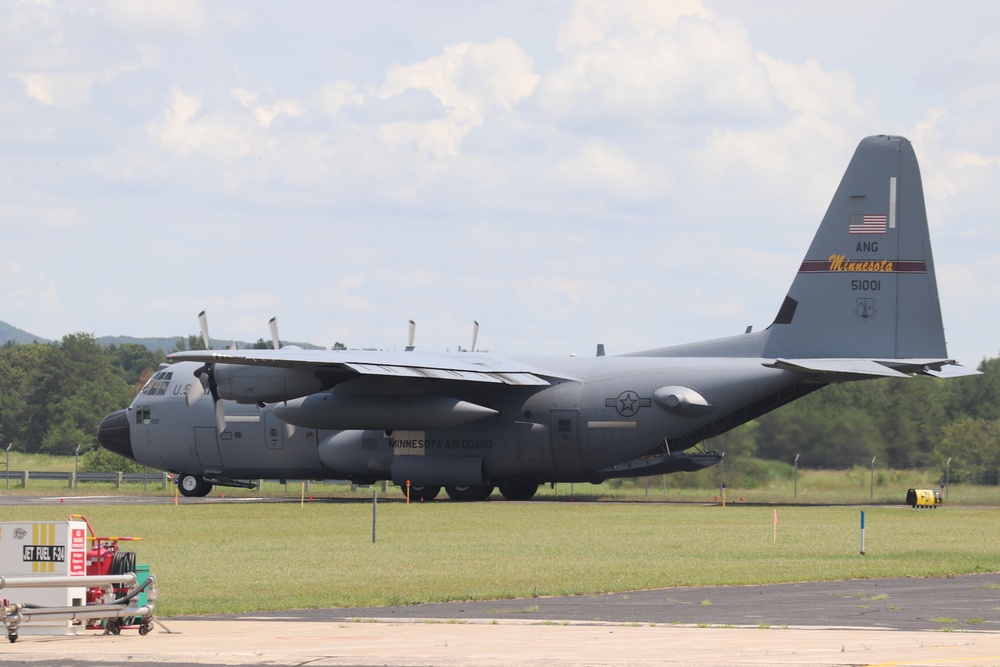 C-130 Hercules operations for exercise Patriot North 2019