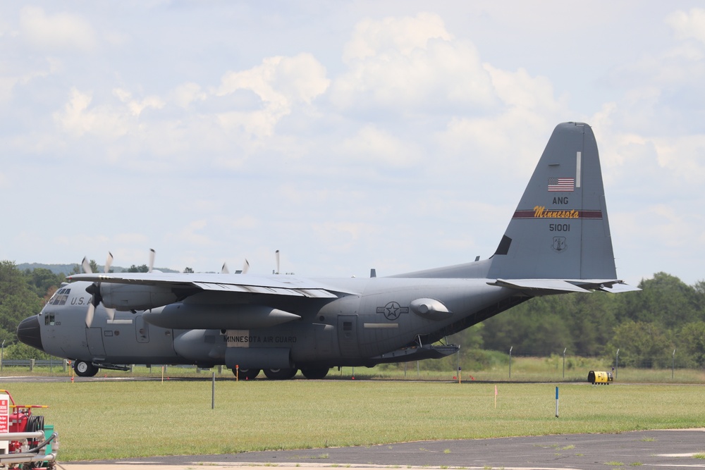 C-130 Hercules operations for exercise Patriot North 2019