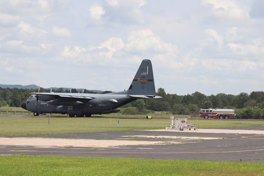 C-130 Hercules operations for exercise Patriot North 2019