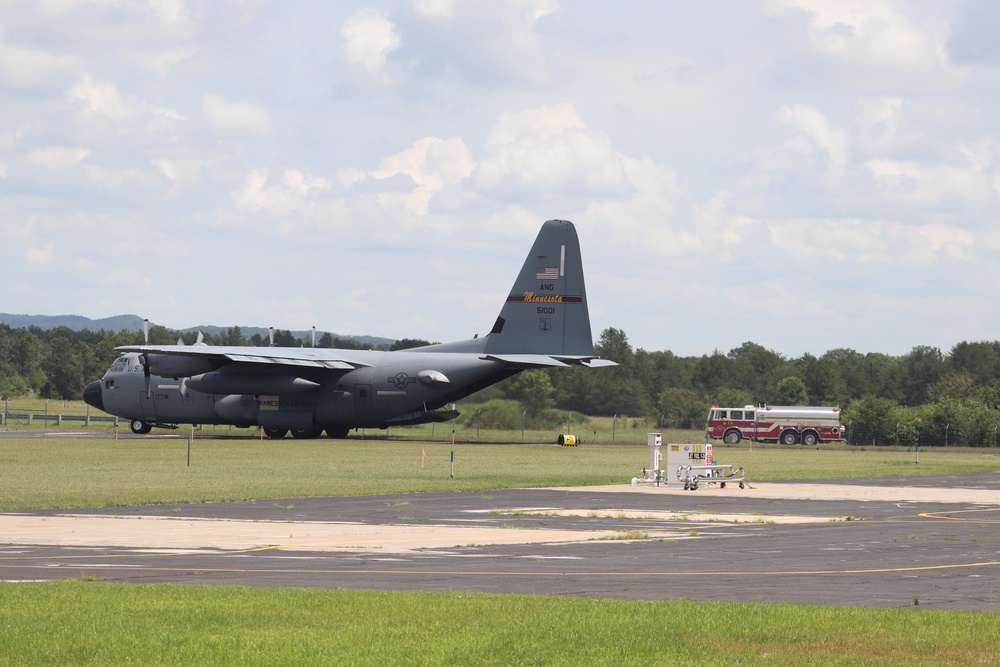 C-130 Hercules operations for exercise Patriot North 2019