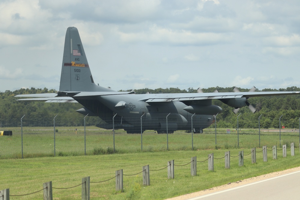 C-130 Hercules operations for exercise Patriot North 2019