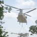 NY Army National Guard artillery Soldiers conduct slingload training at Fort Drum