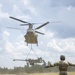 NY Army National Guard artillery Soldiers conduct slingload training at Fort Drum