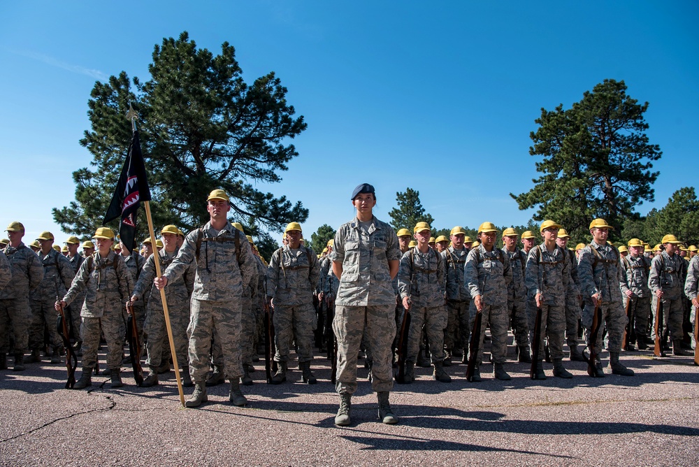 March Back from Jacks Valley Class of 2023 BCT