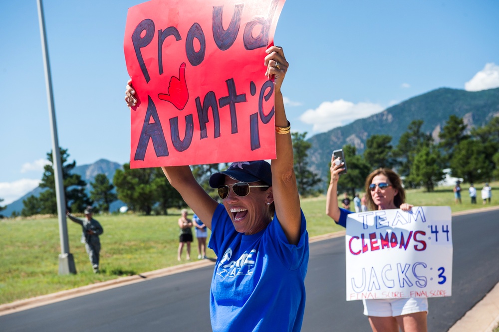 March Back from Jacks Valley Class of 2023 BCT