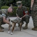 Barracks Mascot Chesty XV promotion to Lance Cpl.