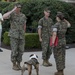Barracks Mascot Chesty XV promotion to Lance Cpl.