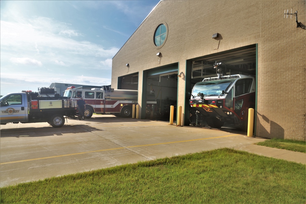 Fort McCoy Fire Department Station 2 operations