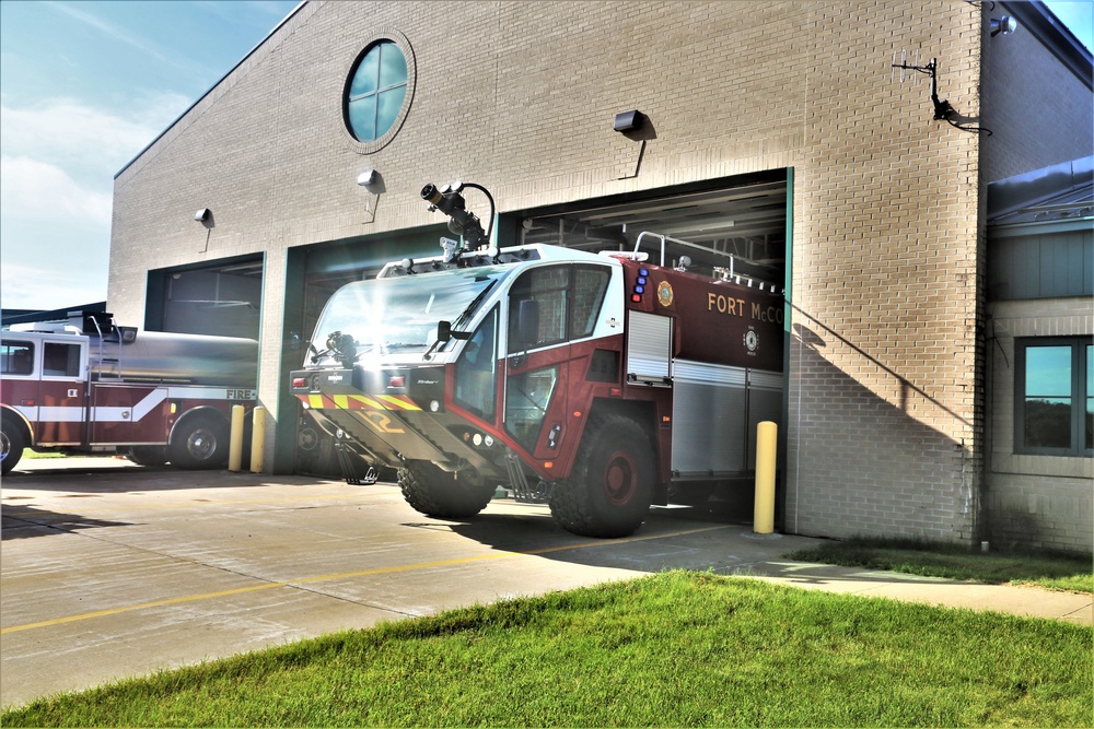 Fort McCoy Fire Department Station 2 operations