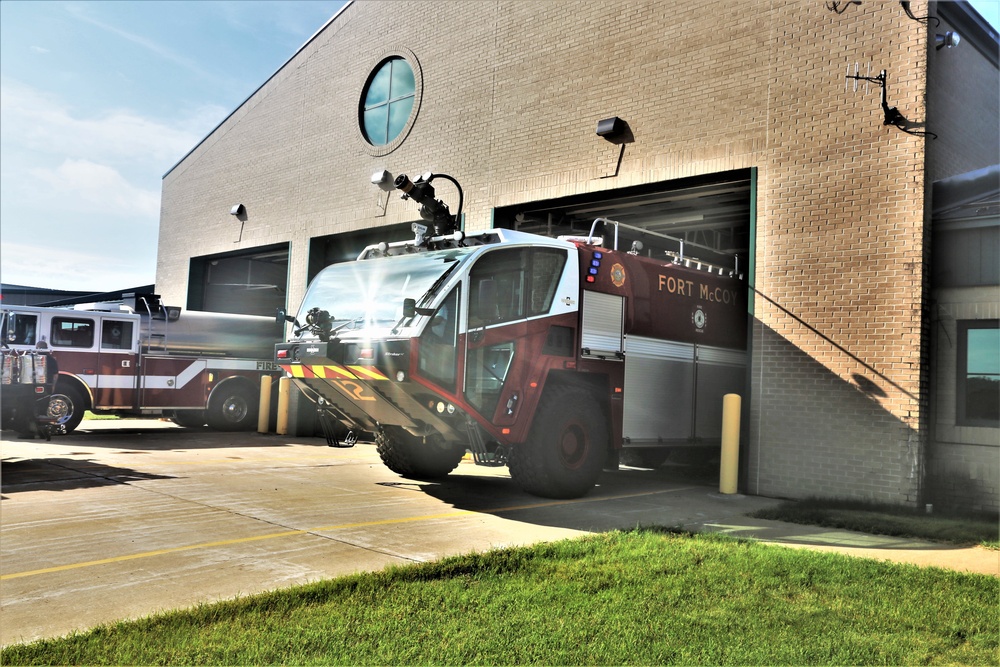 Fort McCoy Fire Department Station 2 operations