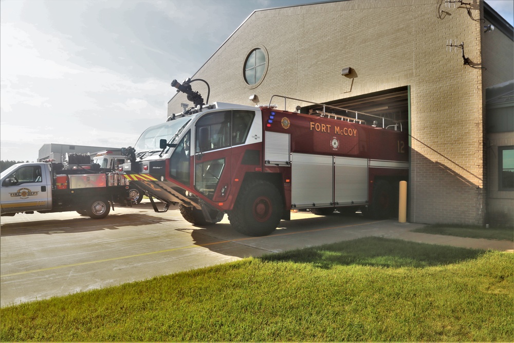 Fort McCoy Fire Department Station 2 operations