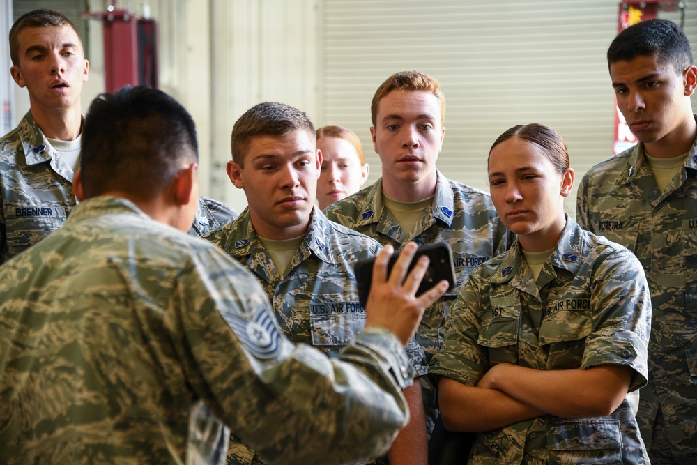 Soon-to-be officers get a taste of Air Force life