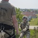 1157th Transportation Company train on air assault course