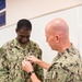 Chief Warrant Officer 3 Radcliffe Samuels Jr., a Limited Duty Officer (LDO) Academy Instructor here at Officer Training Command, Newport, Rhode Island (OTCN), is promoted to Chief Warrant Officer 4 on Aug. 1, 2019.