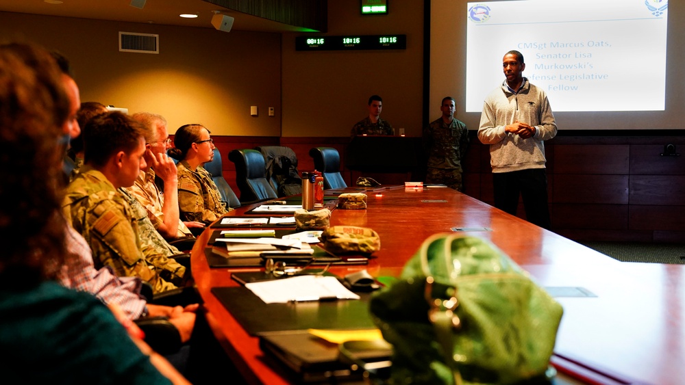 First enlisted Air Force contracting Legislative Fellow to serve in Congress