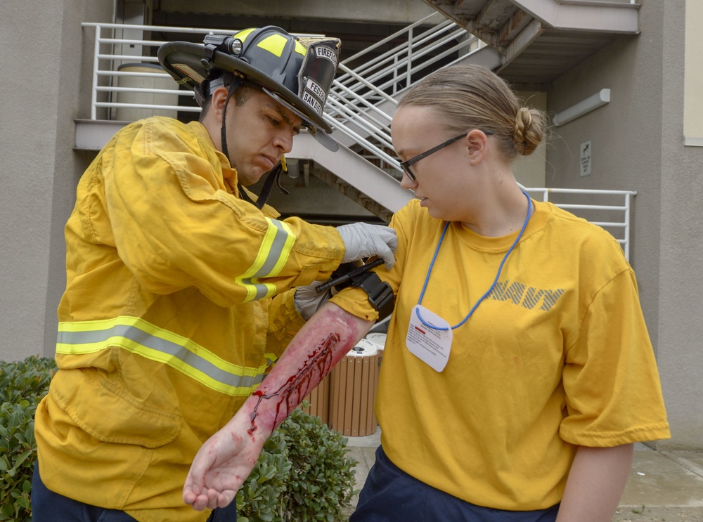 NMCSD Conducts a Mass Casualty Drill with Federal Fire