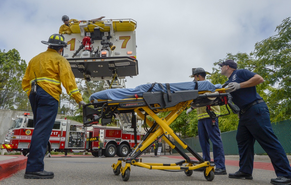 NMCSD Conducts a Mass Casualty Drill with Federal Fire