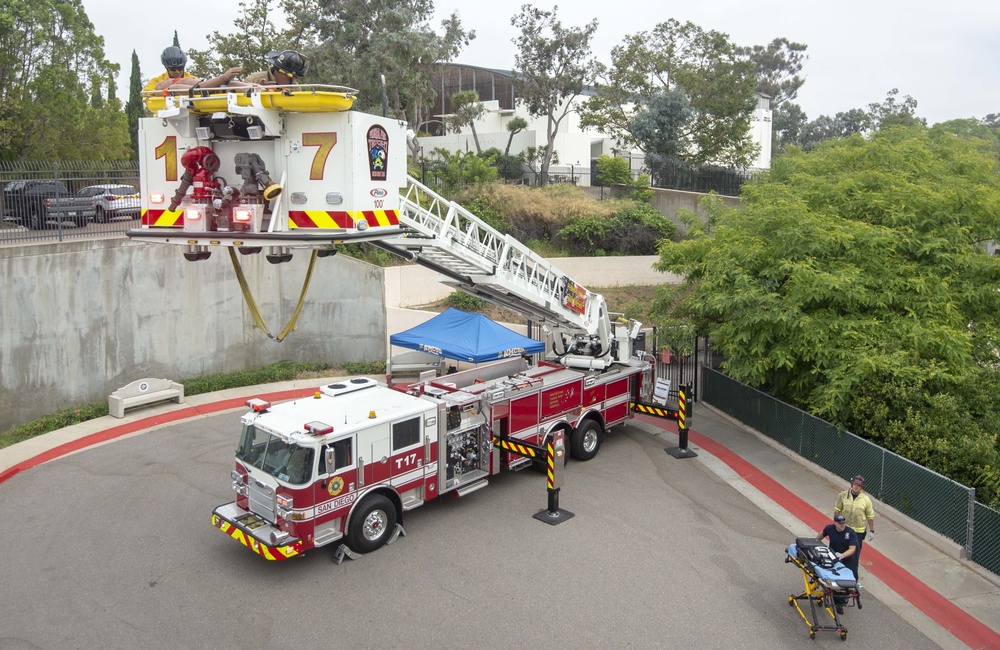 NMCSD Conducts a Mass Casualty Drill with Federal Fire