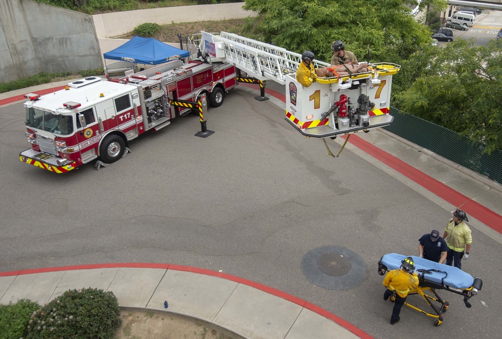 NMCSD Conducts a Mass Casualty Drill with Federal Fire