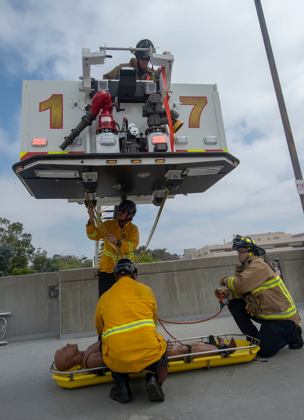 NMCSD Conducts a Mass Casualty Drill with Federal Fire