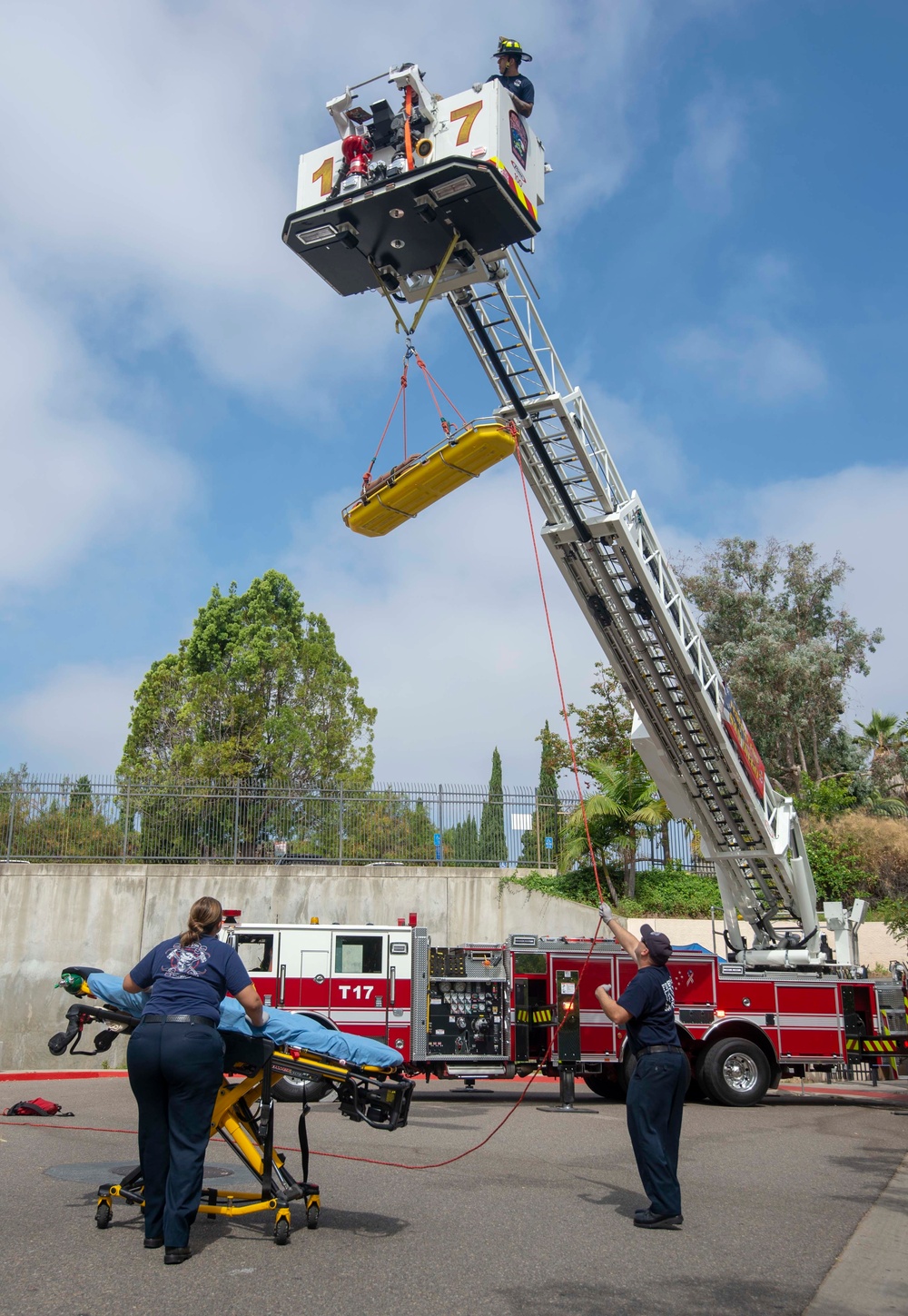 NMCSD Conducts a Mass Casualty Drill with Federal Fire