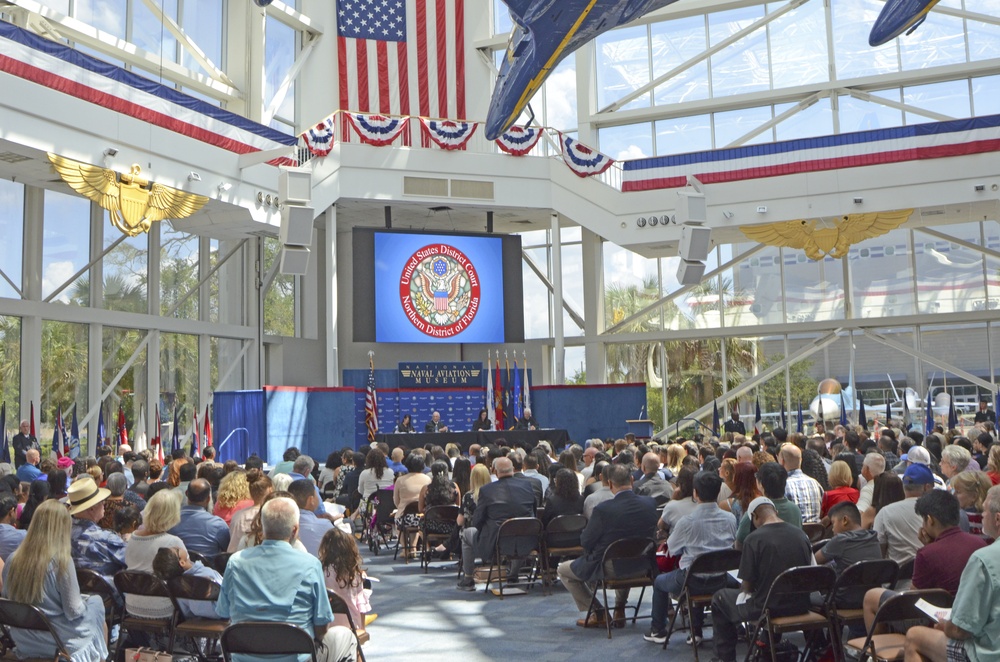 NAS Pensacola Welcomes New U.S. Citizens