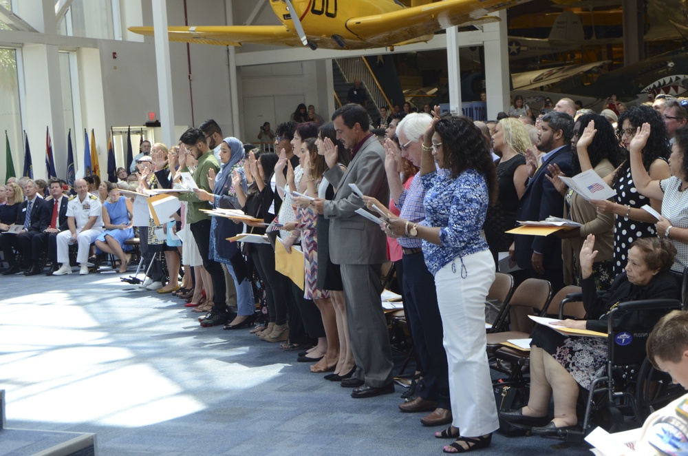 NAS Pensacola Welcomes New U.S. Citizens