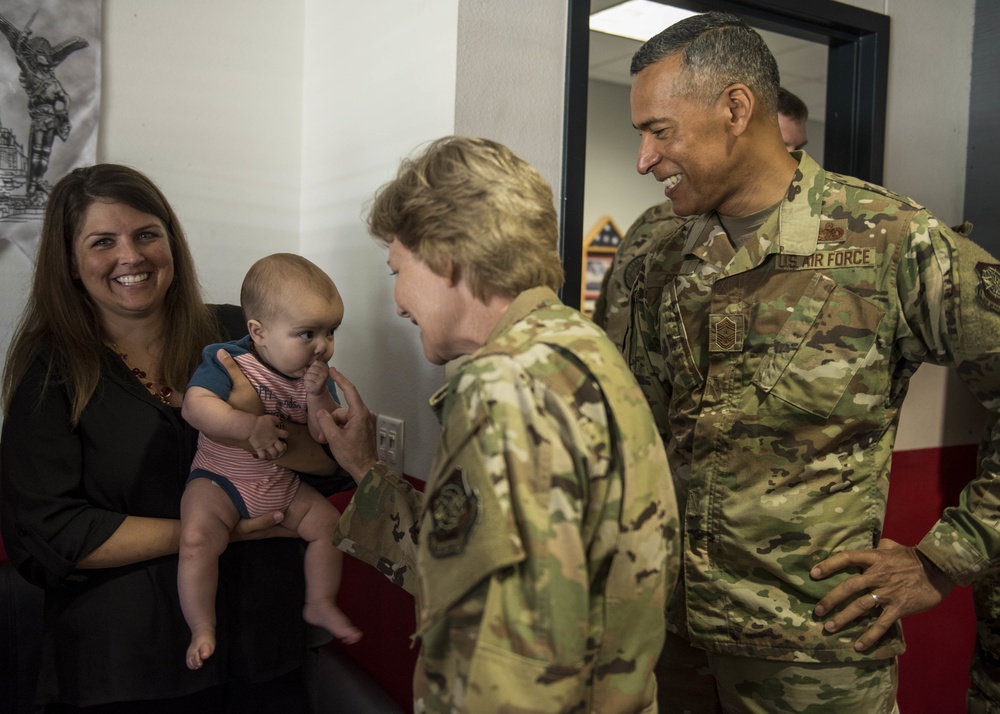 AMC Commander visits the 317th Airlift Wing