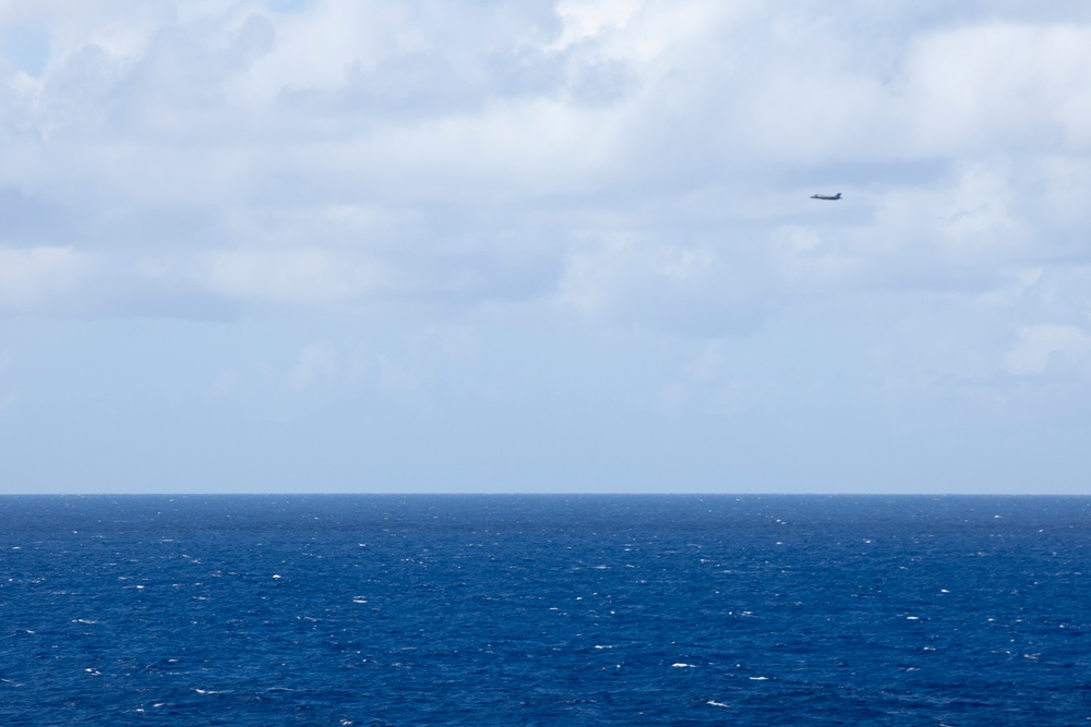 31st MEU conducts F-35 flight operations aboard USS Wasp