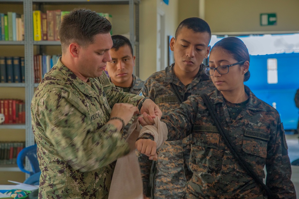 U.S. Navy Supports Medical Readiness in Guatemala