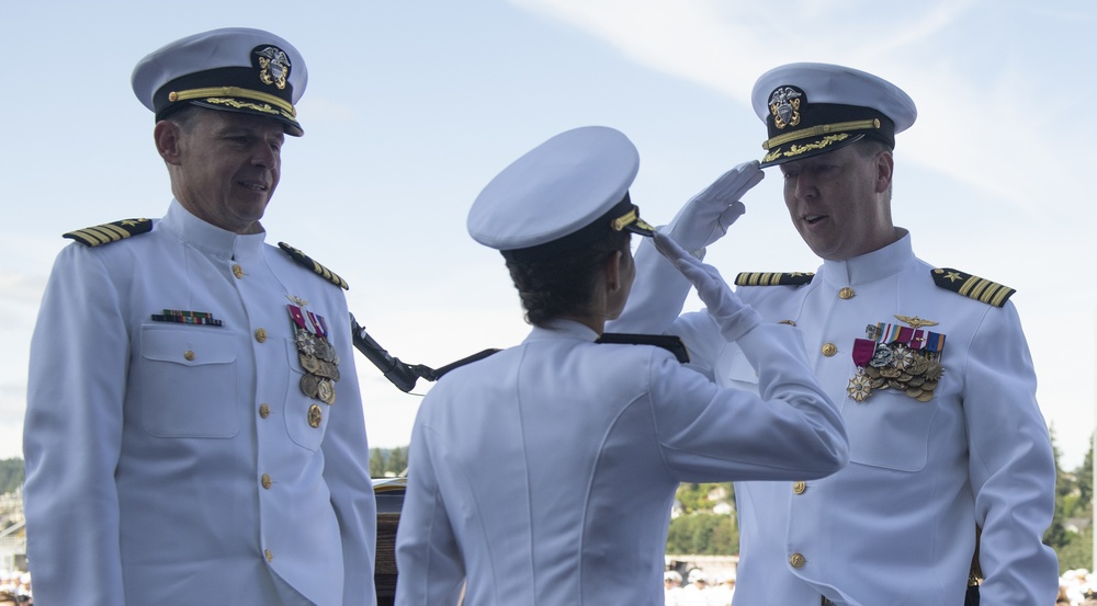 Nimitz Performs Change Of Command