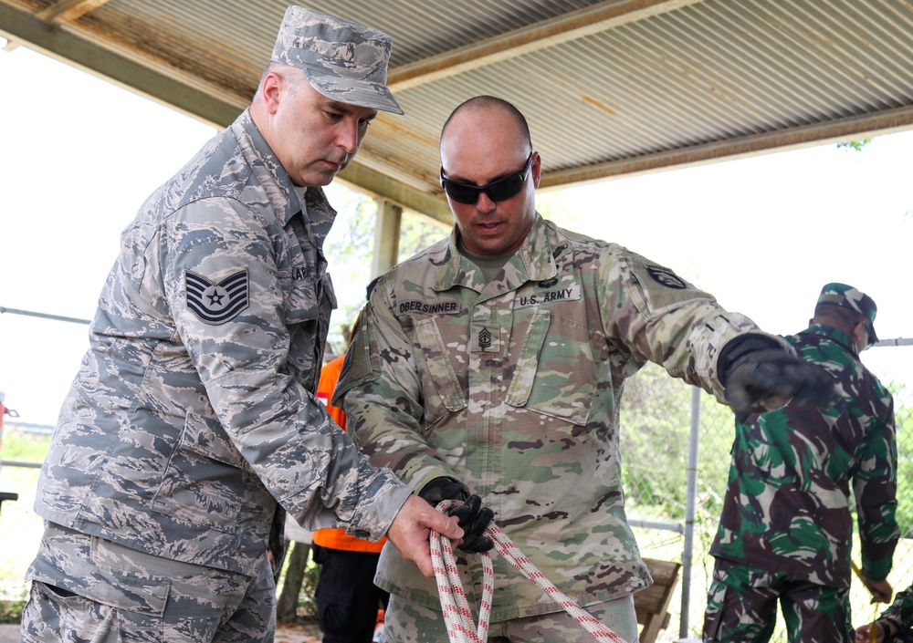 Combined Task Force 501 unites nations for disaster rescue training